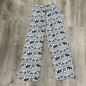 Elephant print palazzo pant